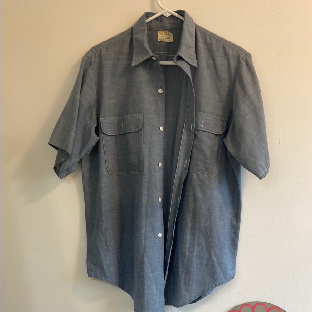 Vintage Big Mac denim short sleeve